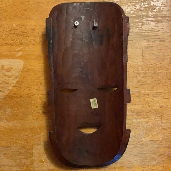 Decorative wooden mask - sold - Picture 6 of 10